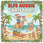 ELF'S AUSSIE CHRISTMAS COLOURING BOOK ( 40+ PAGES )