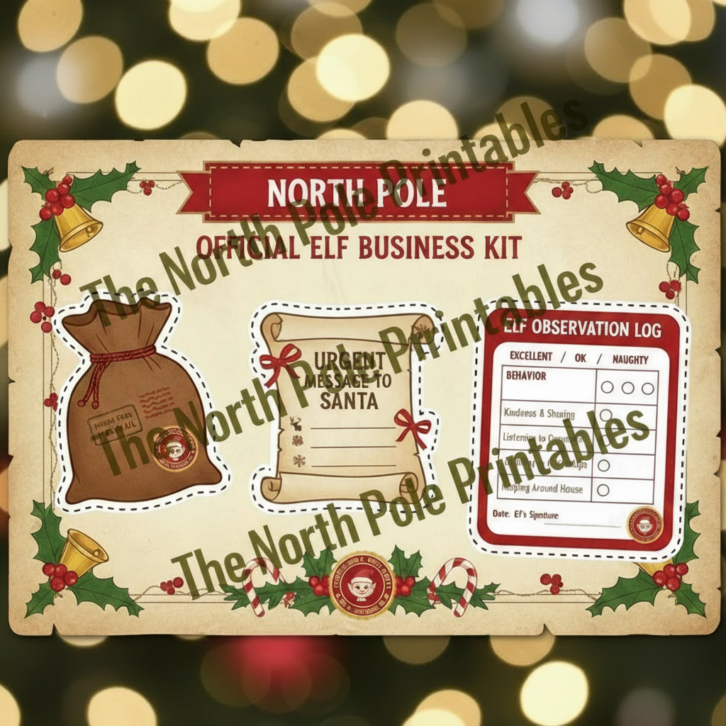 North Pole Official Elf Business Kit