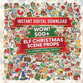 ELF 500+ CHRISTMAS PROPS ( BONUS ELF REPORTS & CERTIFICATES )